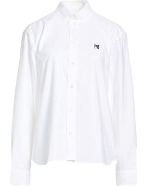 Maison Kitsuné Shirt Cotton - White
