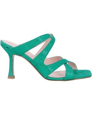 Anna F. Sandals - Green