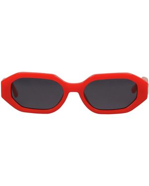 The Attico x Linda Farrow Sunglasses - Red