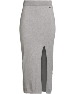 Dixie Midi Skirt Viscose, Metallic Polyester, Polyamide, Polyester - Gray