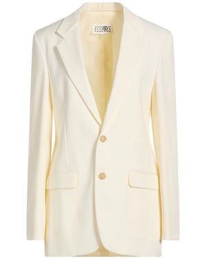 MM6 by Maison Margiela Blazers - White