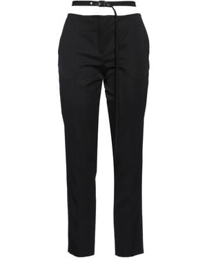 The Attico Trousers Virgin Wool - Black