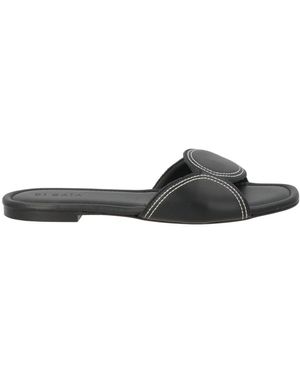 DI GAÏA Sandals Leather - Black