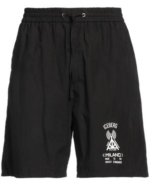 Iceberg Shorts & Bermuda Shorts - Black