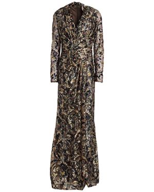 Tadashi Shoji Maxi Dress - Brown