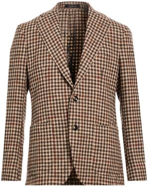 Sartoria Latorre Blazer Virgin Wool, Polyamide - Brown