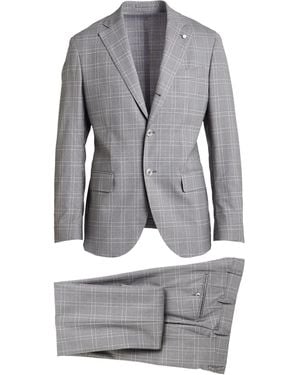 Luigi Bianchi Suit Wool - Gray