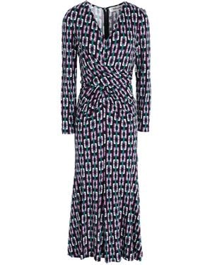 Diane von Furstenberg Midi Dress - Blue