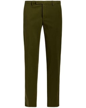 Boglioli Military Pants Cotton, Elastane - Green