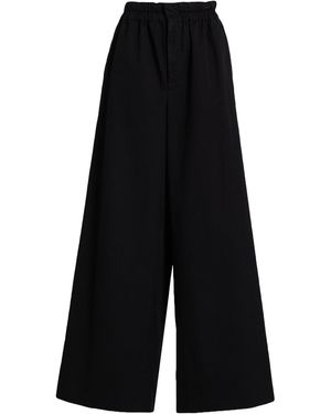 Quira Trousers Cotton, Linen - Black