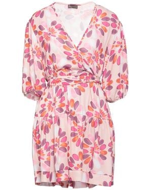 Olla Parèg Mini Dress Polyester - Pink