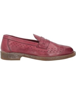 Moma Loafers Leather - Purple
