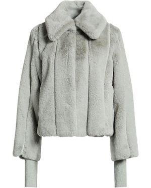 Patrizia Pepe Shearling & Teddy - Grey