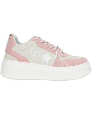 Chiara Ferragni Light Sneakers Leather - Natural