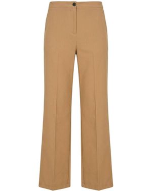 ViCOLO Camel Pants Polyester, Viscose, Elastane - Natural