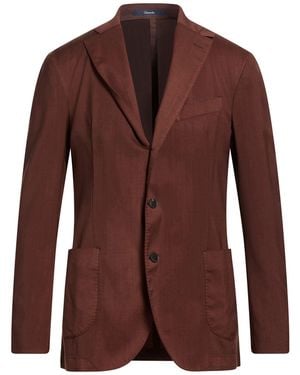 Drumohr Blazer Virgin Wool - Brown