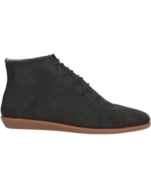 The Flexx Ankle Boots Leather - Black