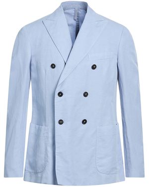Incotex Sky Blazer Linen, Cotton - Blue