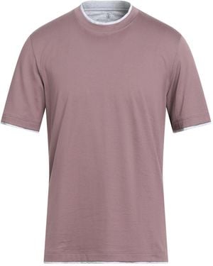 Brunello Cucinelli Camiseta - Morado