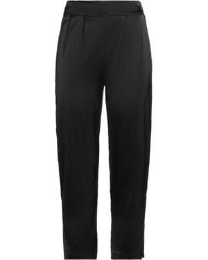 Manila Grace Trousers Viscose, Elastane - Black