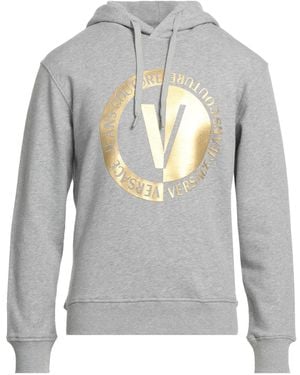Versace Jeans Couture Light Sweatshirt Cotton, Elastane - Grey