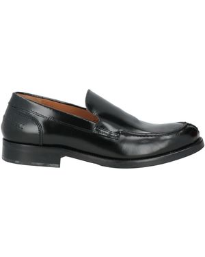 FRANZINI Loafers Leather - Black