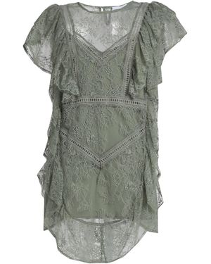 Isabelle Blanche Minivestido - Gris