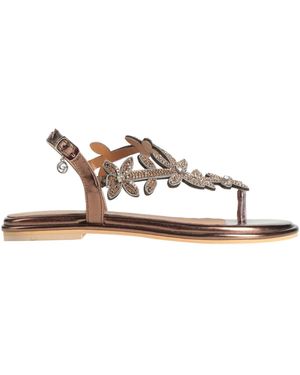 GARDINI SPIRIT Thong Sandal Textile Fibres - White