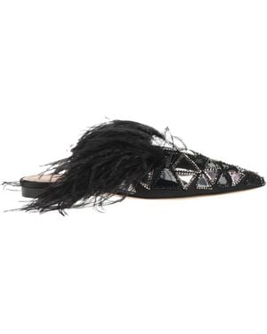 Alberta Ferretti Mules & Clogs - Black