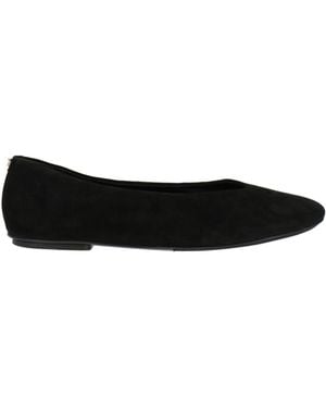Sergio Rossi Ballet Flats Leather - Black