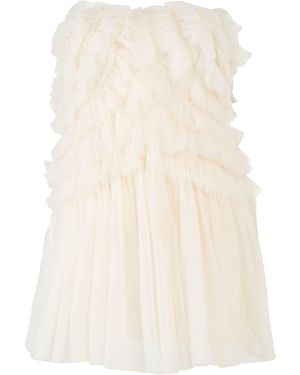 Aniye By Cream Mini Dress Polyamide - Natural