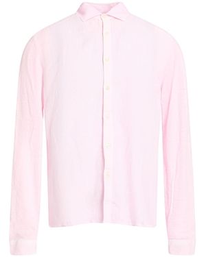 120% Lino Shirt Linen - Pink