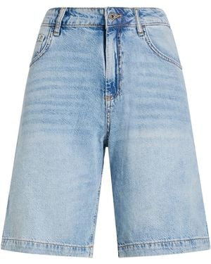 Liu Jo Denim Shorts Cotton, Lyocell - Blue