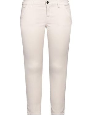 Jacob Cohen Trousers Cotton, Polyester, Elastane - White
