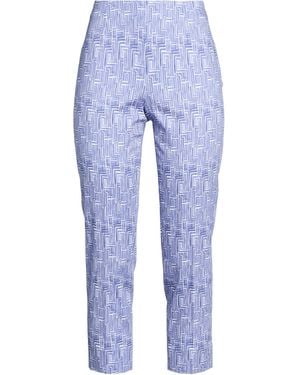 Peserico Trousers Cotton, Elastane - Blue