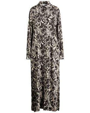Marella Maxi Dress Polyester - White