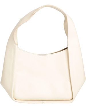 Carolina Santo Domingo Cream Handbag Calfskin - Natural