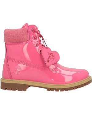 Timberland Ankle Boots Leather, Rubber - Pink