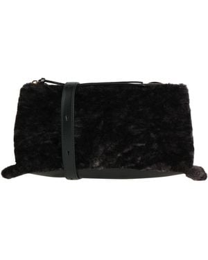 Jil Sander Cross-Body Bag Leather - Black