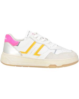Crime London Trainers Leather - White