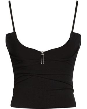 SAMI MIRO VINTAGE Top Tencel, Elastane - Black