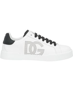 Dolce & Gabbana Trainers Calfskin - White