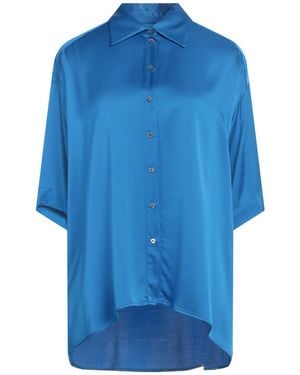 Ottod'Ame Azure Shirt Viscose - Blue