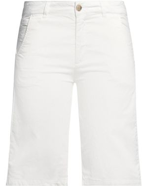 Woolrich Ivory Shorts & Bermuda Shorts Cotton - White