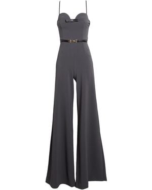 Elisabetta Franchi Mono Enterizo - Blanco