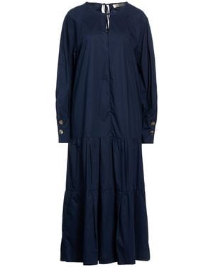 Tela Midi Dress Cotton - Blue