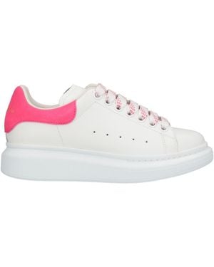 McQueen Sneakers Soft Leather - Pink
