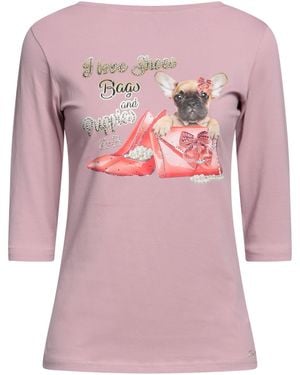 Ean 13 Love T-shirt - Rosa