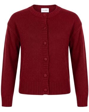 AEXAE Strickjacke - Rot