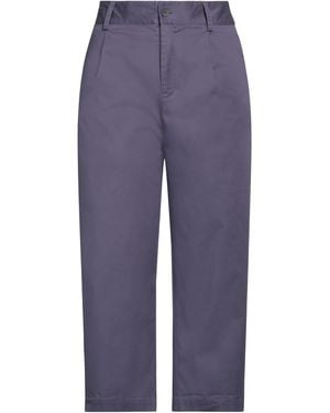 ALESSIA SANTI Pants Cotton, Elastane - Blue